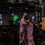 Mike Salazar en Honda Celaya Fiesta de Fin de Año