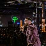 Mike Salazar en Honda Celaya Fiesta de Fin de Año