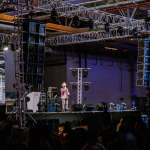 Mike Salazar en Honda Celaya Fiesta de Fin de Año