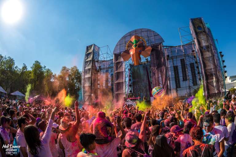 Holi Dance of Colours León 2018