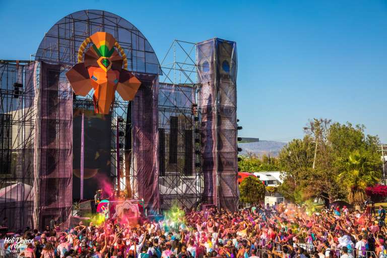 Holi Dance of Colours León 2018