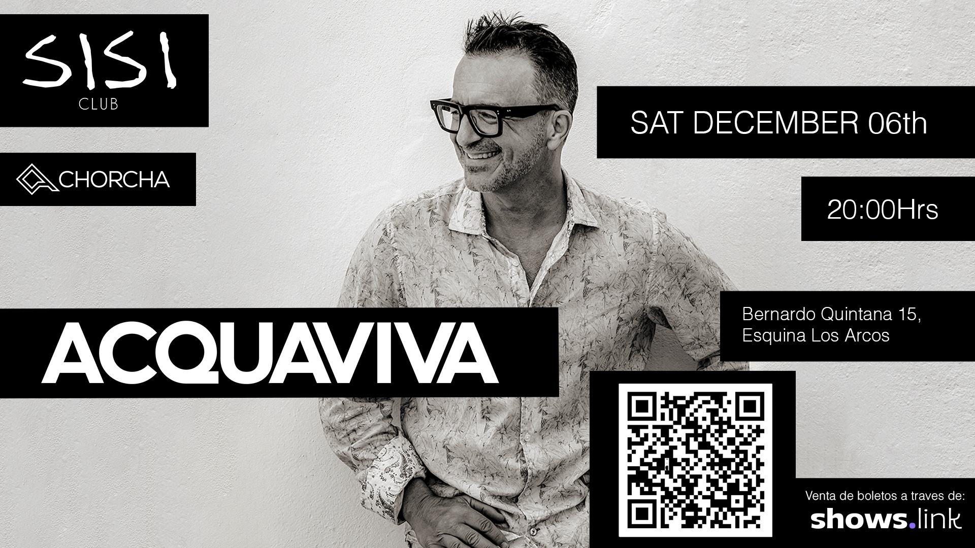 Evento este 6 de diciembre