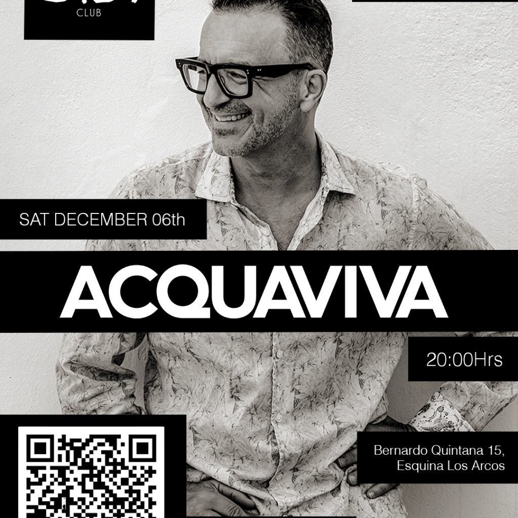 John Acquaviva llega a SISI Club Querétaro: una noche electrónica imperdible — Chorcha Entertainment