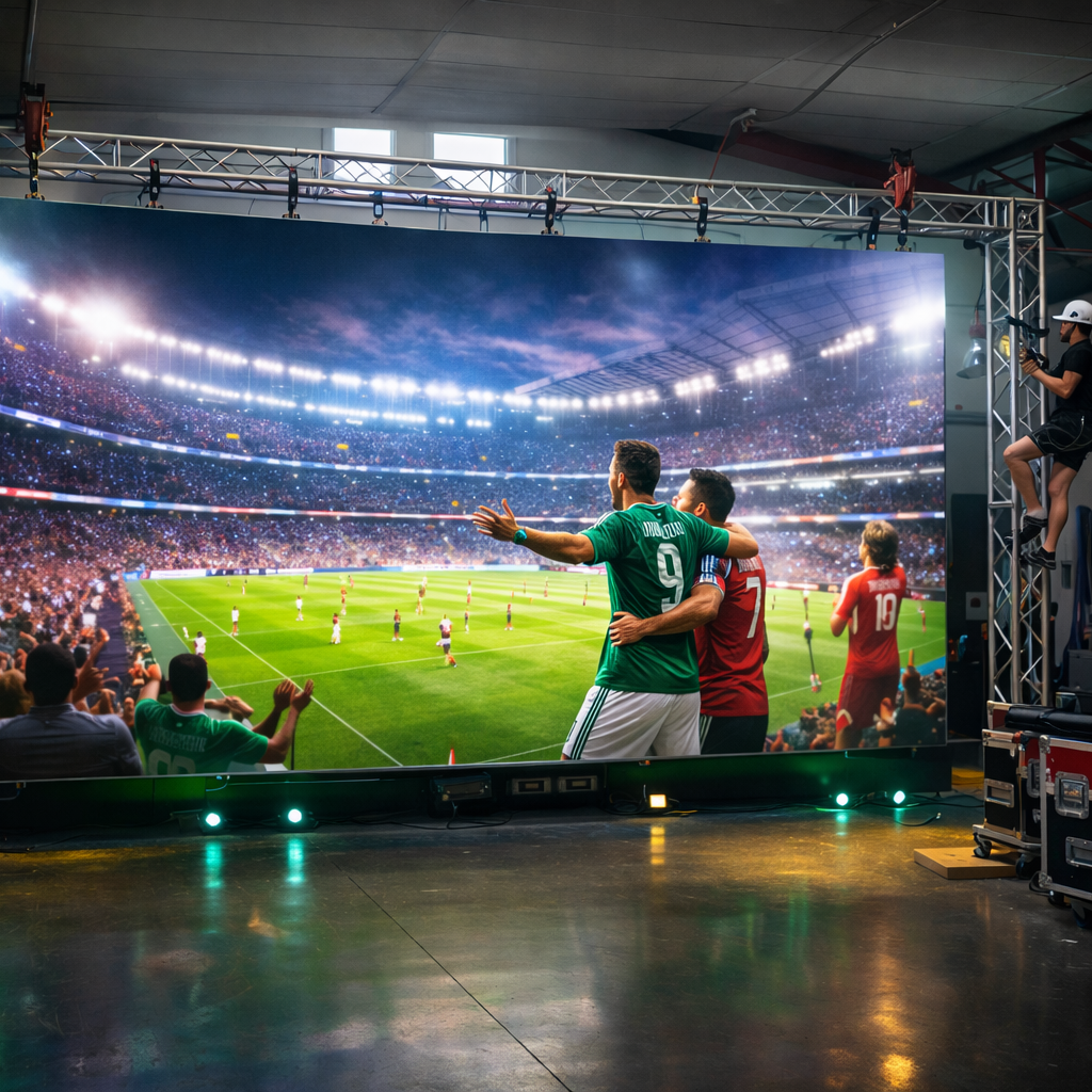 Renta de pantallas LED para ver el mundial — Chorcha Entertainment