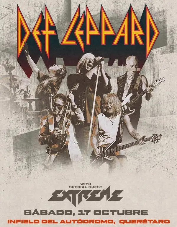 Def Leppard en Querétaro 2026: Cómo llegar al Autódromo, transportes y accesos — Chorcha Entertainment