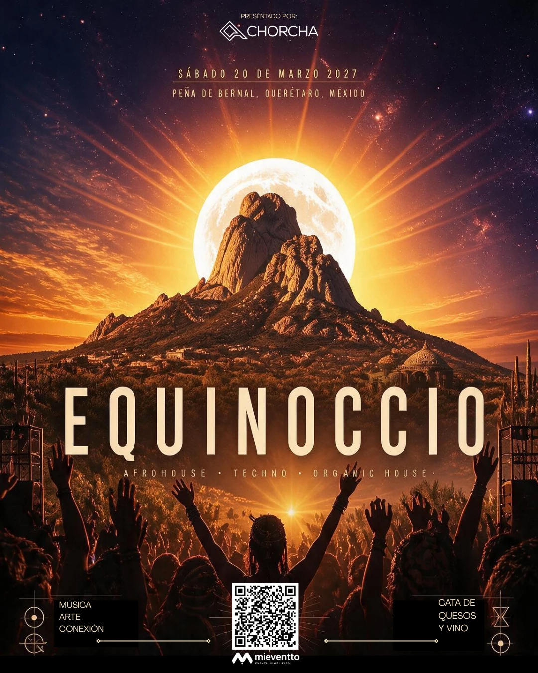 Cartel de Equinoccio Bernal 2027